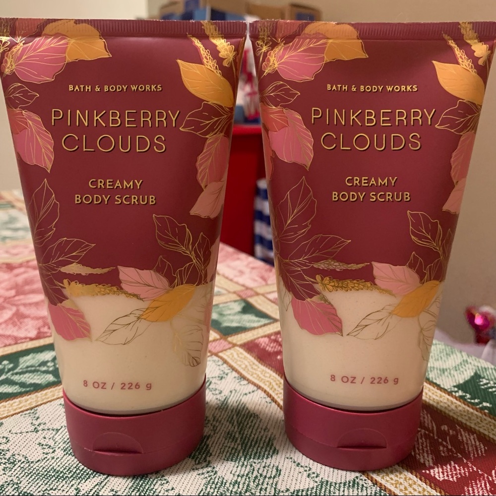 Bath & Body Works Pinkberry Clouds Creamy Body Scrub